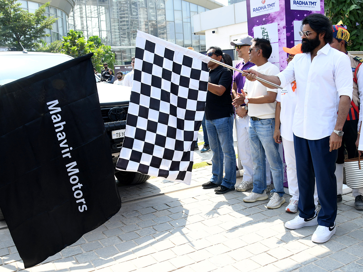 Sai Dharam Tej : Hyderabad Shaan e Deccan TSD Car Rally11