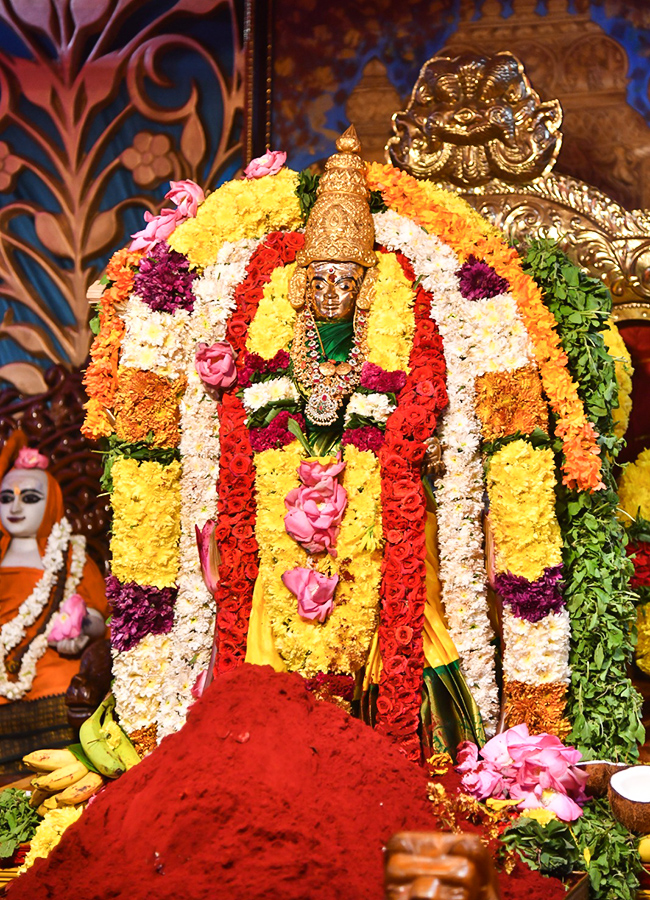 Indrakeeladri Dasara Celebrations Begin Photos2