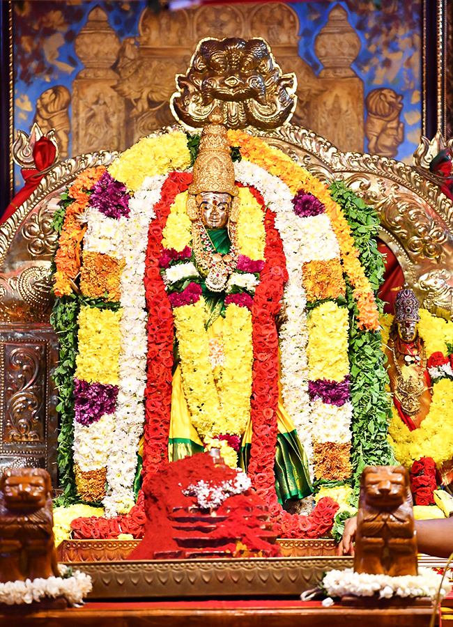 Indrakeeladri Dasara Celebrations Begin Photos27