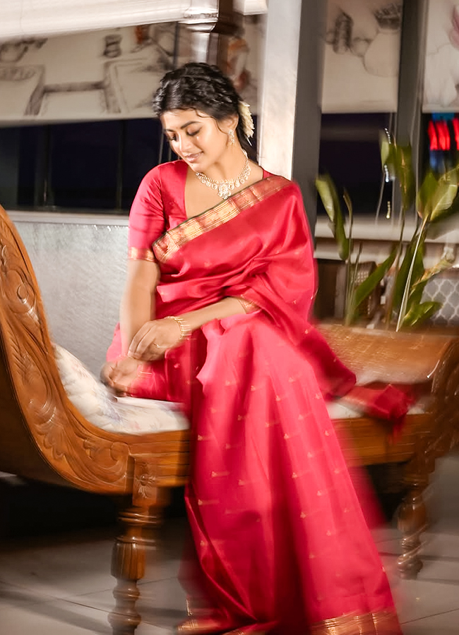 Anandhi Stuns in a Traditional Silk Saree: Photos17