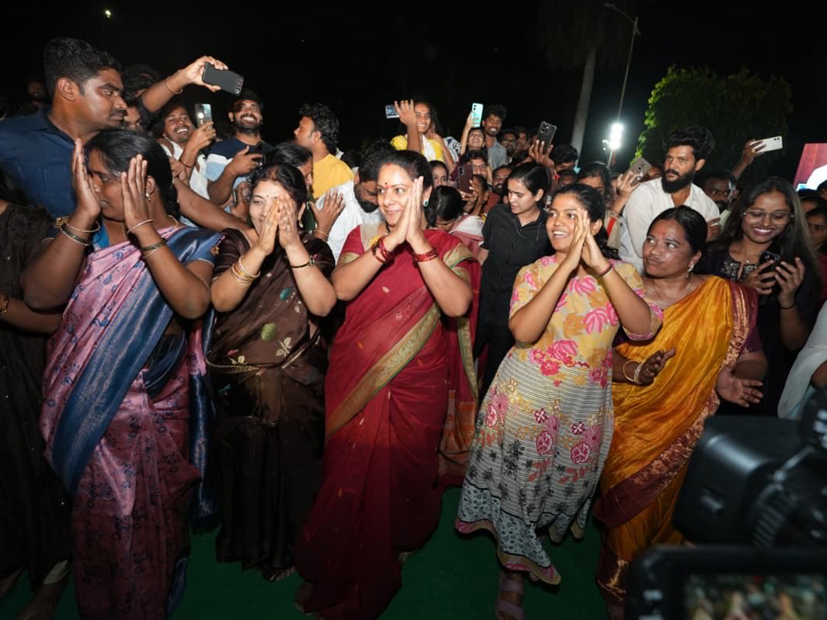 Kalvakuntla Kavitha Bathukamma Celebrations in 2026 Osmania University1