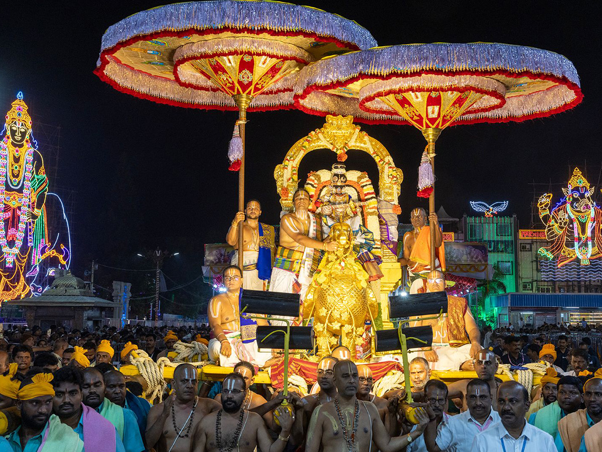 Dussehra 2026 : Hamsa Vahanam Seva in Tirumala HD Photos13