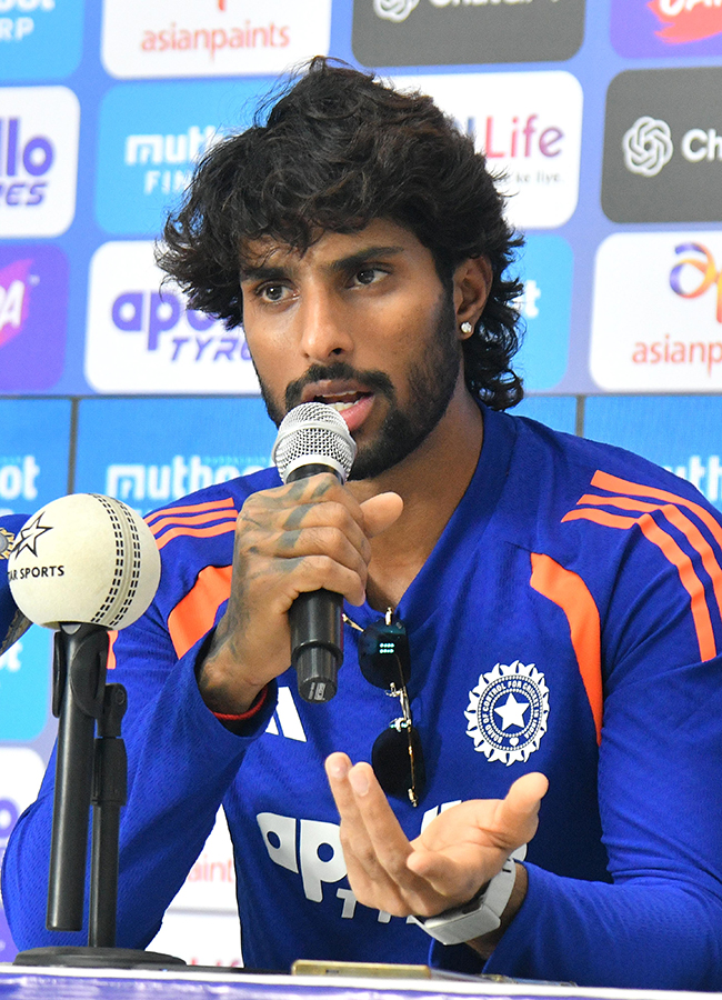 Tilak Varma Press Meet : India vs West Indies Hyderabad Uppal Stadium11