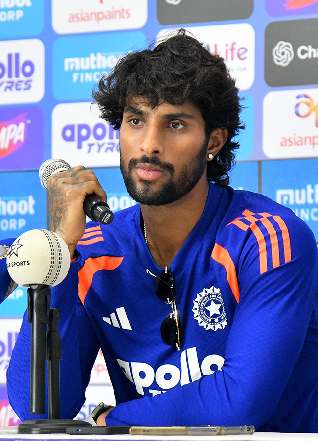 Tilak Varma Press Meet : India vs West Indies Hyderabad Uppal Stadium3
