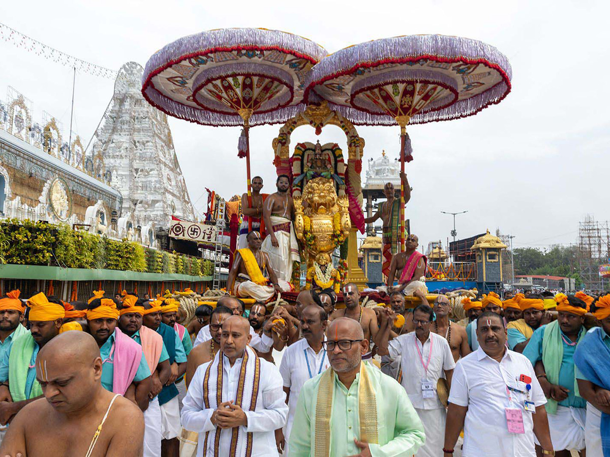 Simha vahana Sri Vari Bramotsavams at Tirumala19
