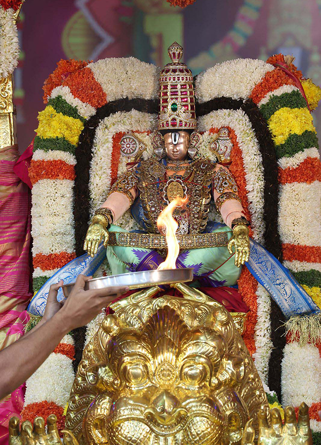 Simha vahana Sri Vari Bramotsavams at Tirumala22