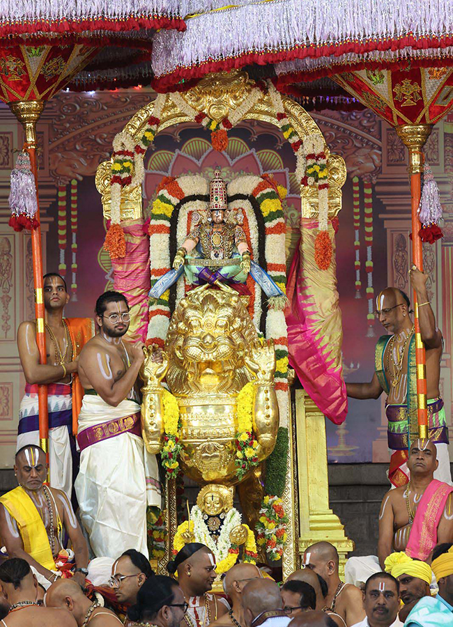 Simha vahana Sri Vari Bramotsavams at Tirumala23