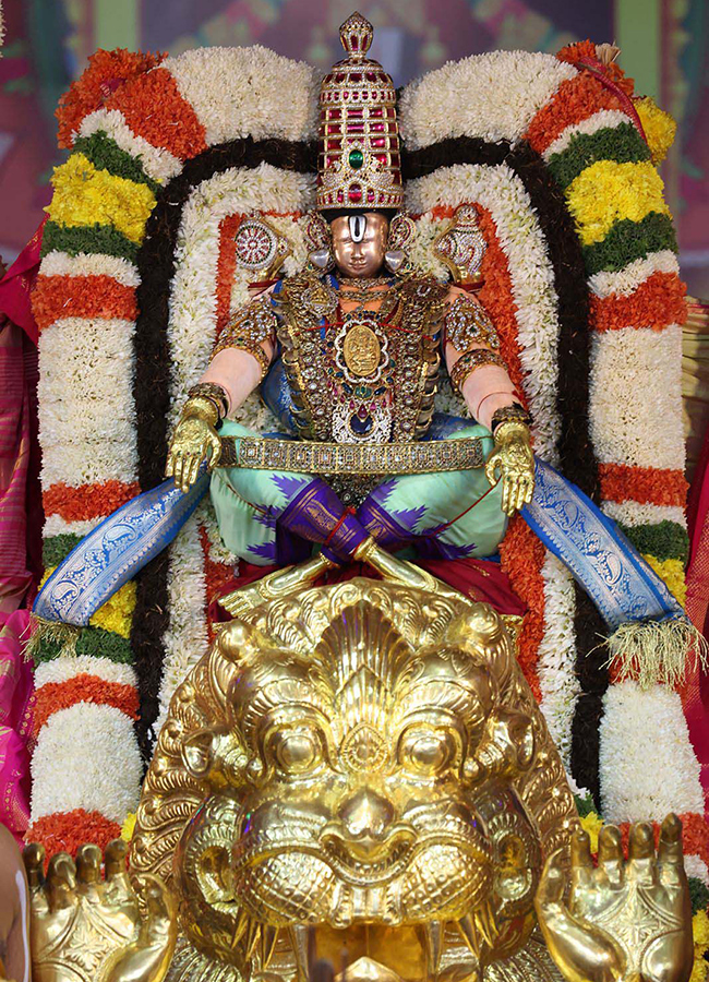 Simha vahana Sri Vari Bramotsavams at Tirumala24