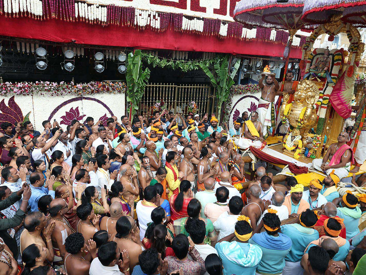 Simha vahana Sri Vari Bramotsavams at Tirumala3
