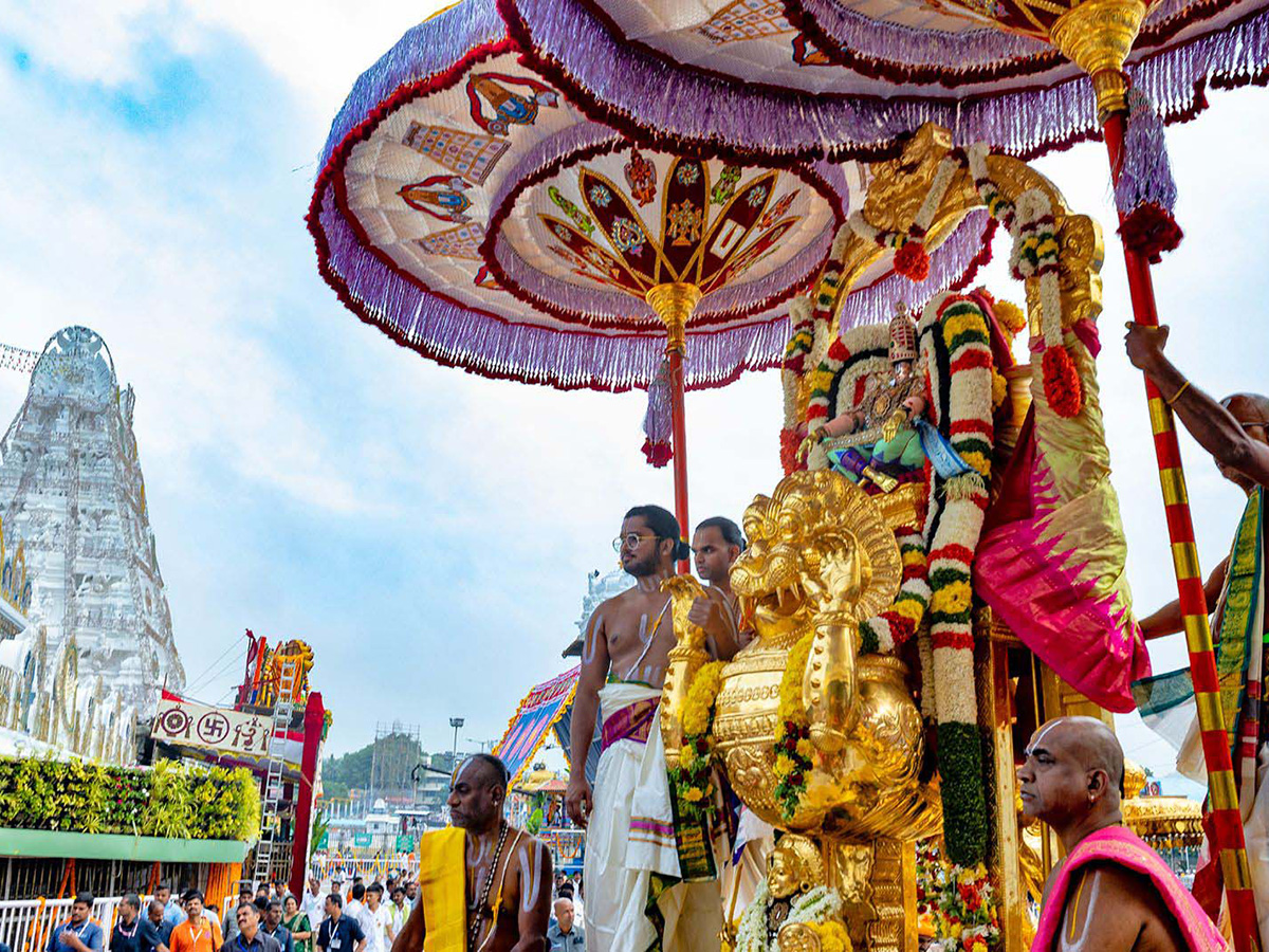 Simha vahana Sri Vari Bramotsavams at Tirumala33