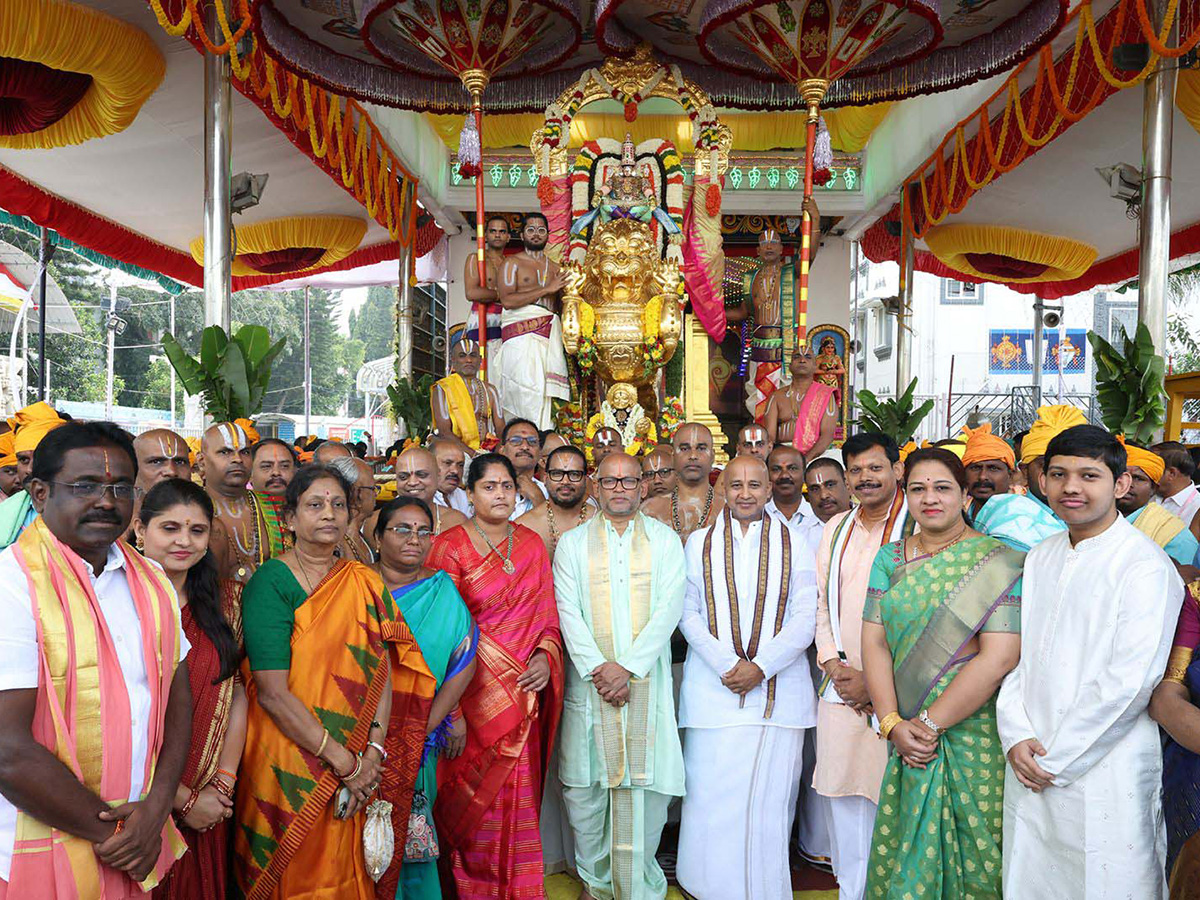 Simha vahana Sri Vari Bramotsavams at Tirumala4
