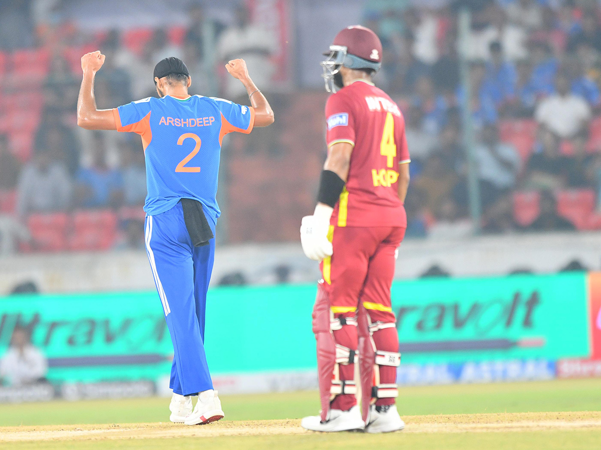 Fourth T20 Cricket match between India and West Indies in Hyderabad10