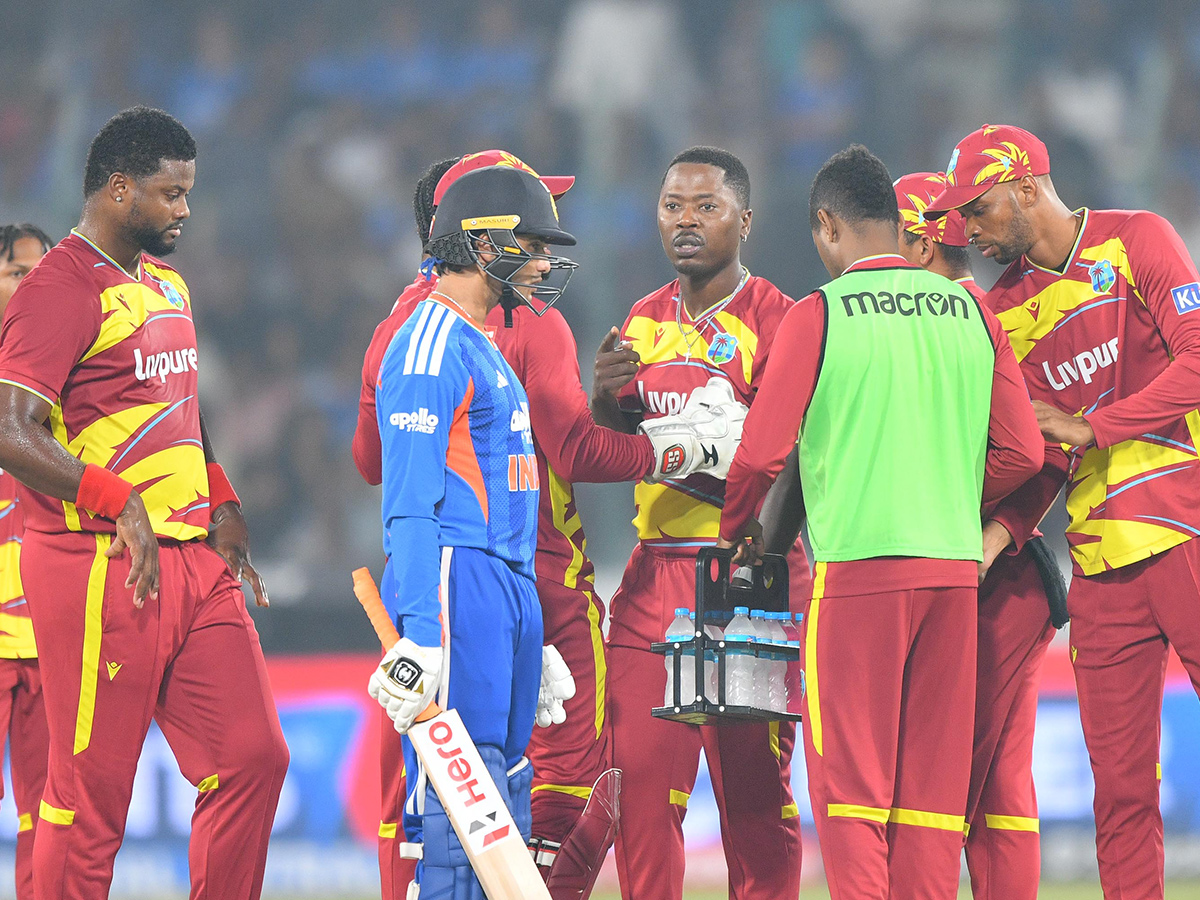 Fourth T20 Cricket match between India and West Indies in Hyderabad12