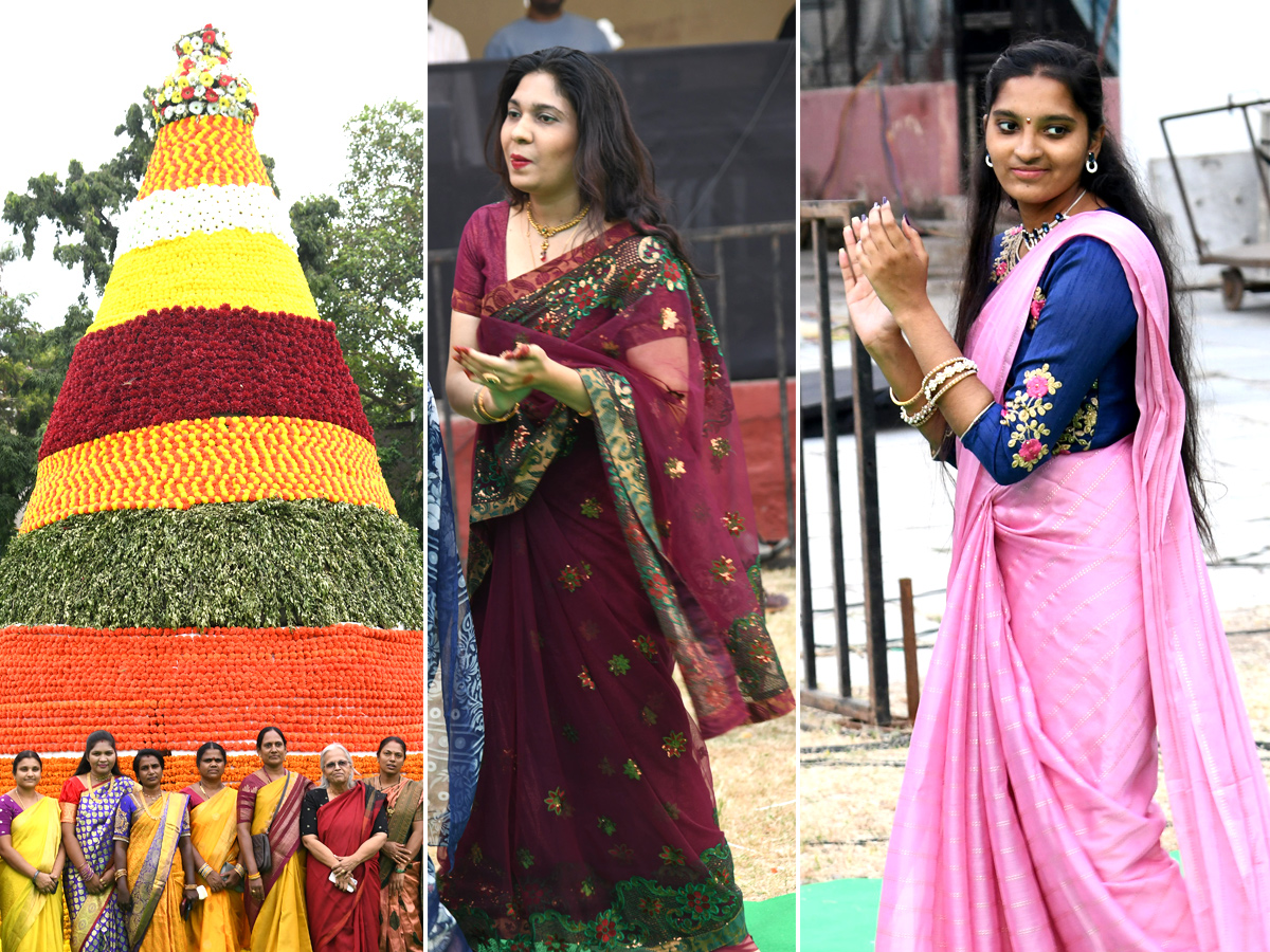 Bathukamma Celebrations at Nampally Public Gardens1
