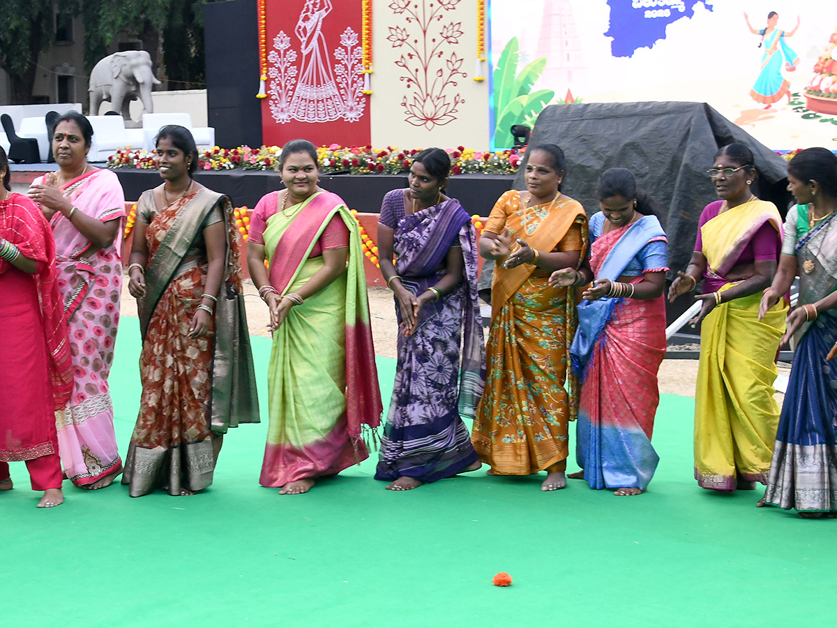 Bathukamma Celebrations at Nampally Public Gardens11