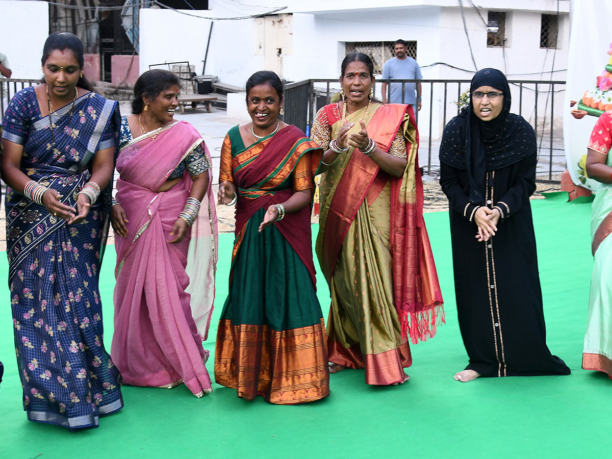 Bathukamma Celebrations at Nampally Public Gardens13