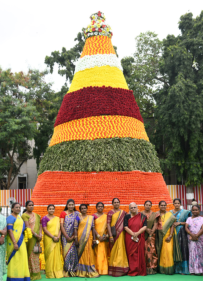 Bathukamma Celebrations at Nampally Public Gardens20