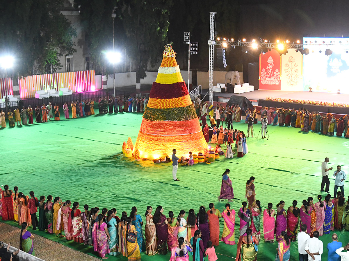 Bathukamma Celebrations at Nampally Public Gardens8