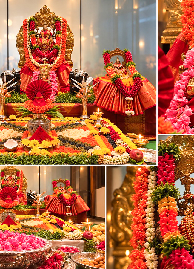 Director Maruthi Performs Navratri Puja at Home12