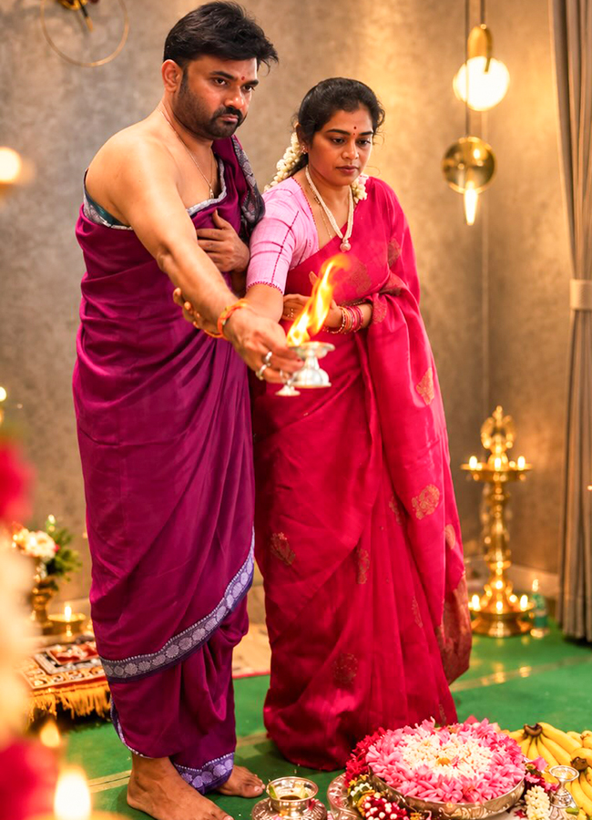 Director Maruthi Performs Navratri Puja at Home3