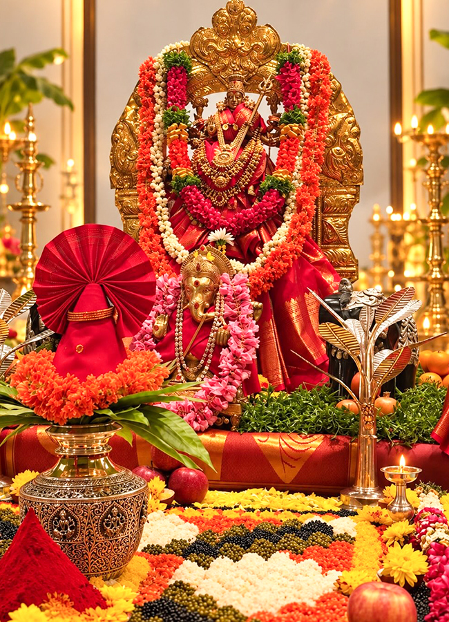 Director Maruthi Performs Navratri Puja at Home7