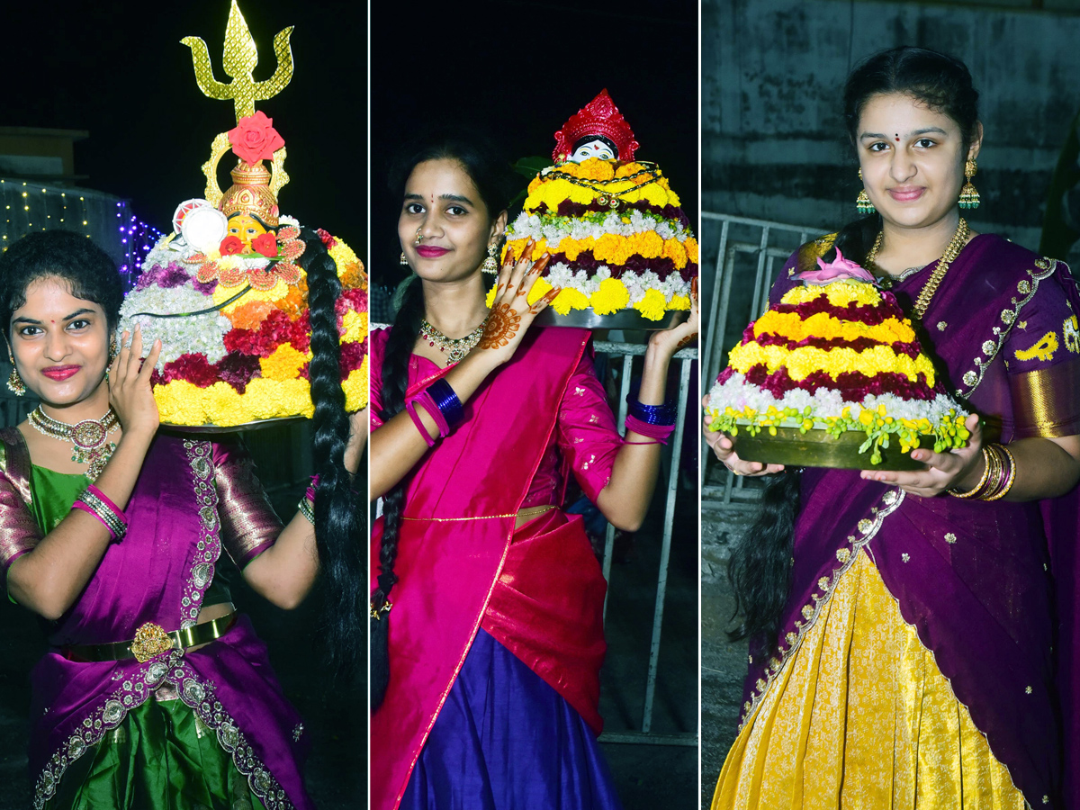 Bathukamma Celebrations in Karimnagar district1