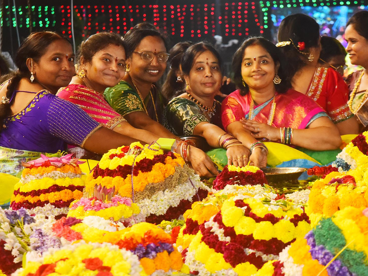 Bathukamma Celebrations in Karimnagar district10