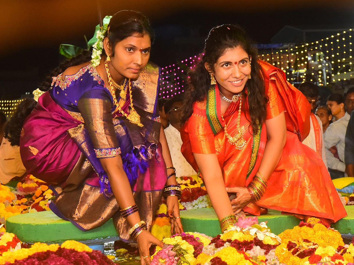 Bathukamma Celebrations in Karimnagar district18