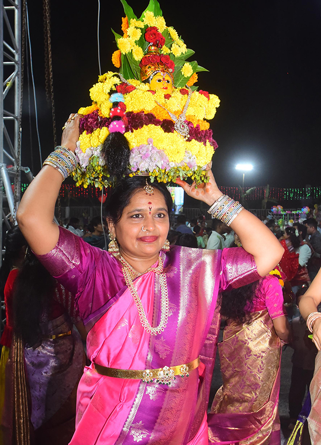 Bathukamma Celebrations in Karimnagar district25