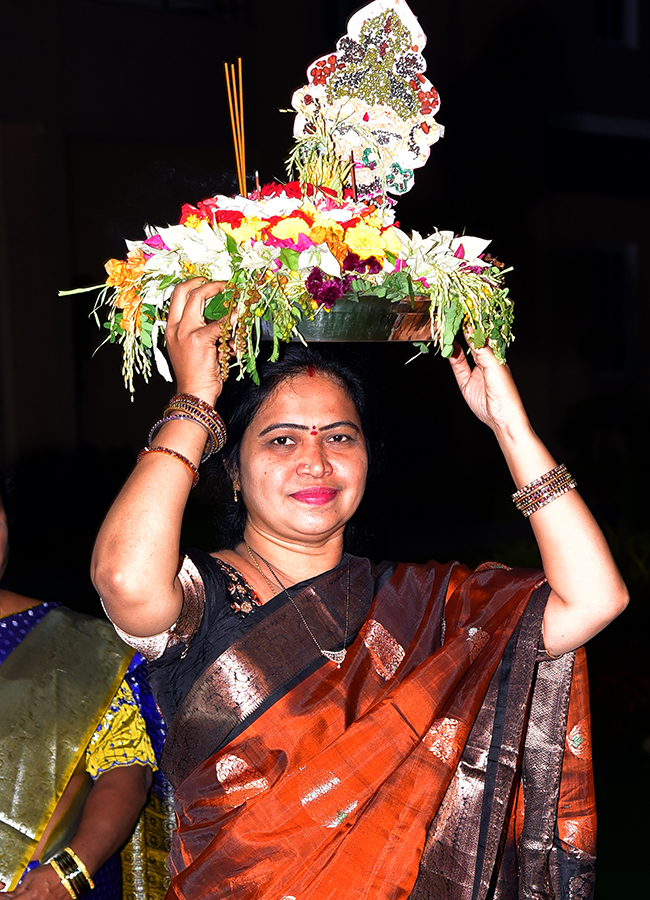 Bathukamma Celebrations in Karimnagar district27