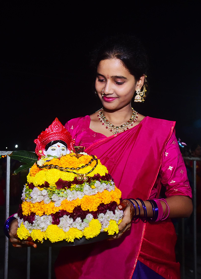 Bathukamma Celebrations in Karimnagar district28