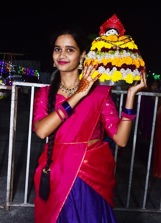 Bathukamma Celebrations in Karimnagar district29