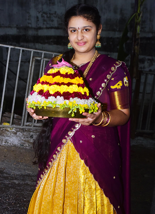 Bathukamma Celebrations in Karimnagar district30