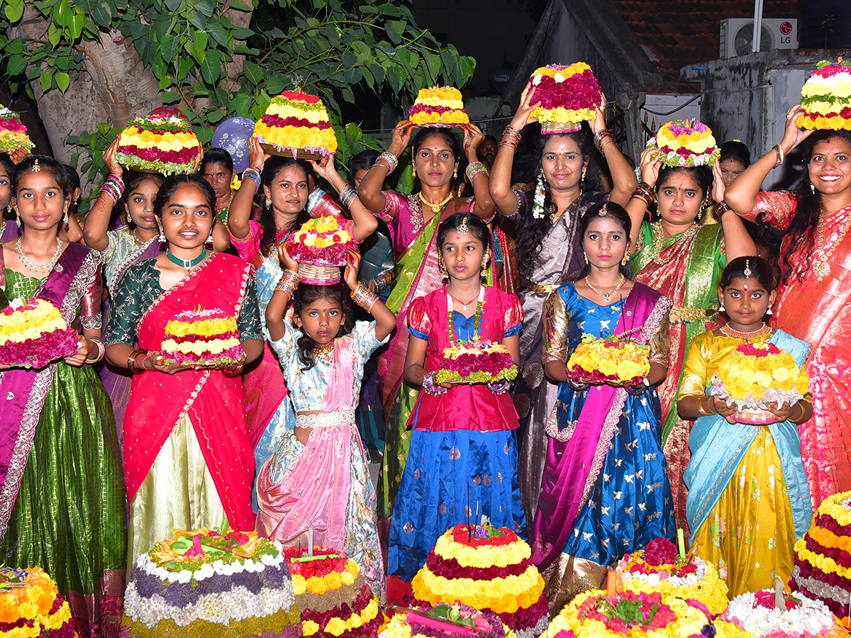 Bathukamma Celebrations in Karimnagar district35