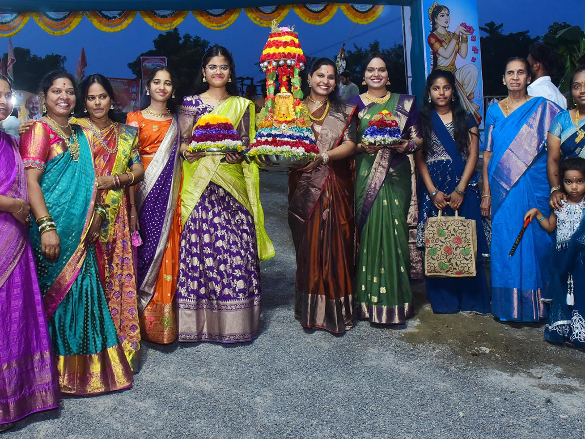 Bathukamma Celebrations in Karimnagar district6