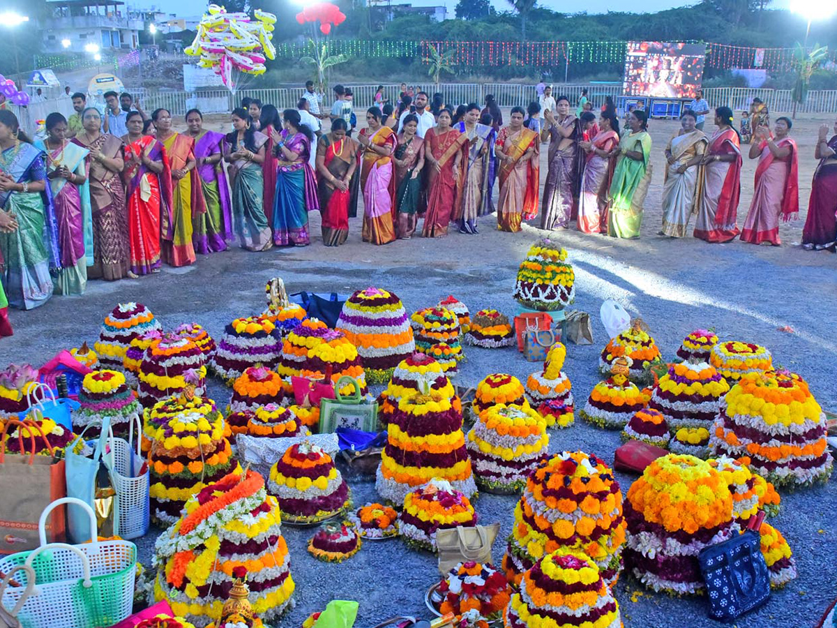 Bathukamma Celebrations in Karimnagar district7