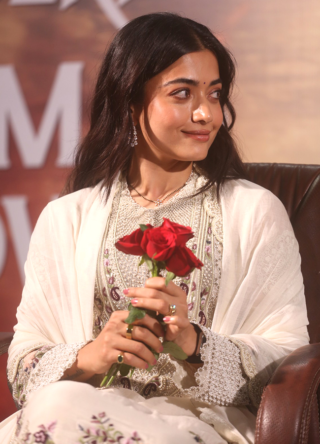 Rashmika Mandanna Ranabaali Press Meet HD Photos14