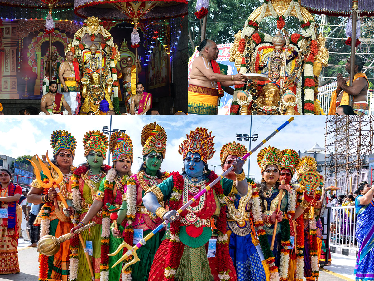 Srivari Navaratri Brahmotsavams Hanumantha Vahana Seva1