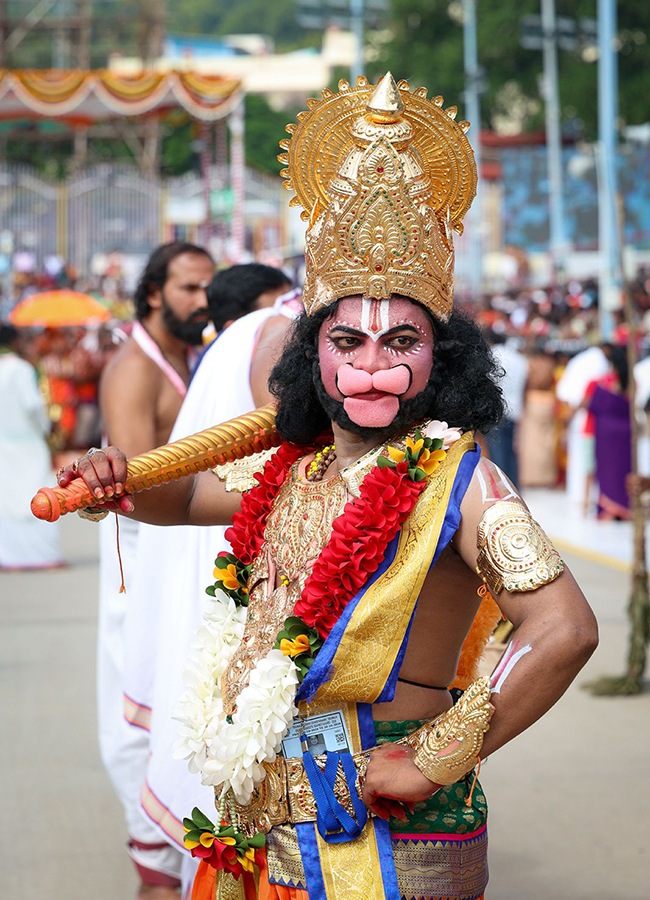 Srivari Navaratri Brahmotsavams Hanumantha Vahana Seva27