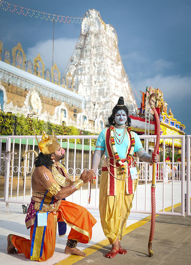 Srivari Navaratri Brahmotsavams Hanumantha Vahana Seva30