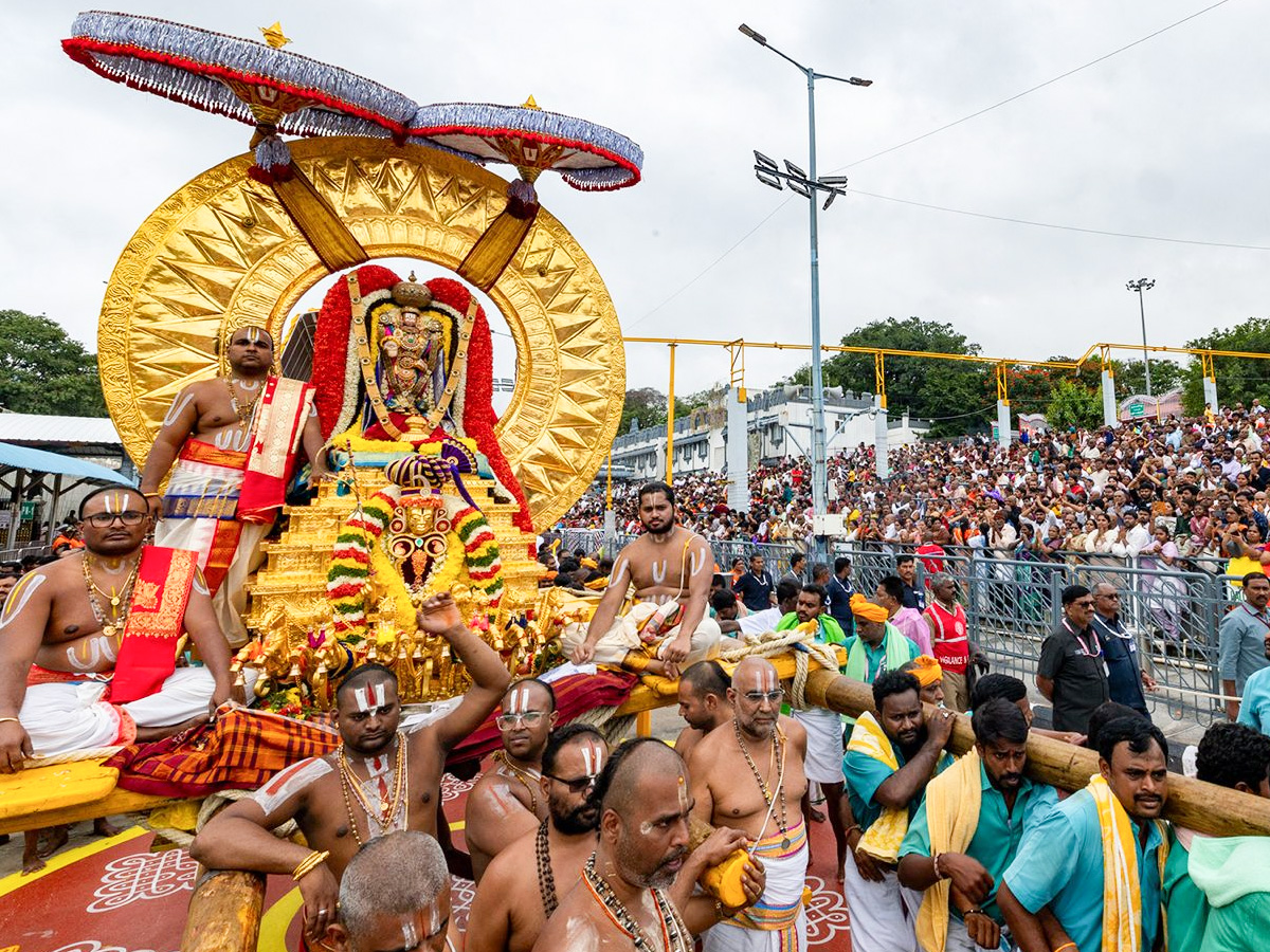 Tirumala Srivari Surya Prabha Vahana Seva Highlights11