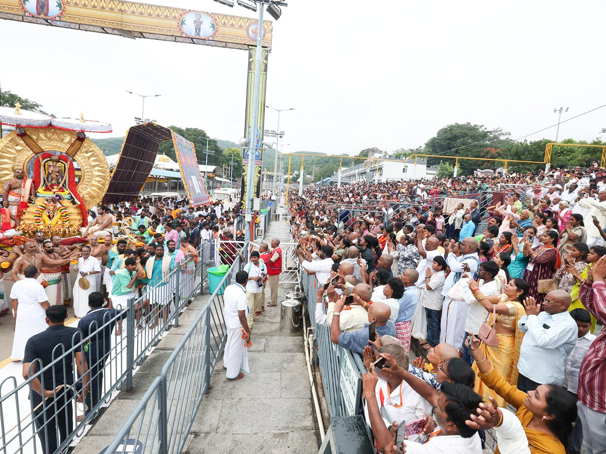 Tirumala Srivari Surya Prabha Vahana Seva Highlights12