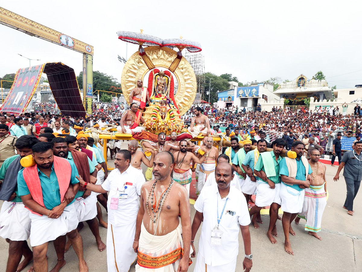 Tirumala Srivari Surya Prabha Vahana Seva Highlights13
