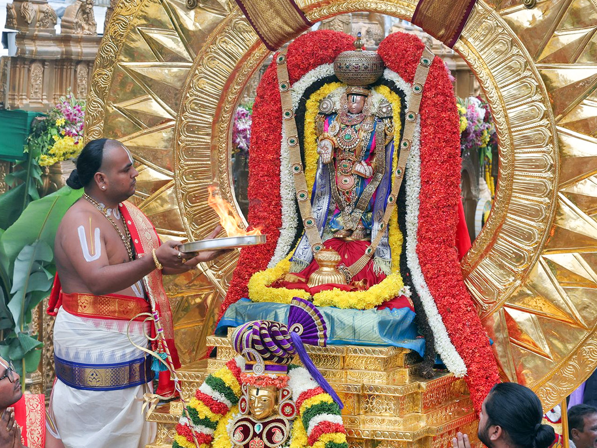 Tirumala Srivari Surya Prabha Vahana Seva Highlights3