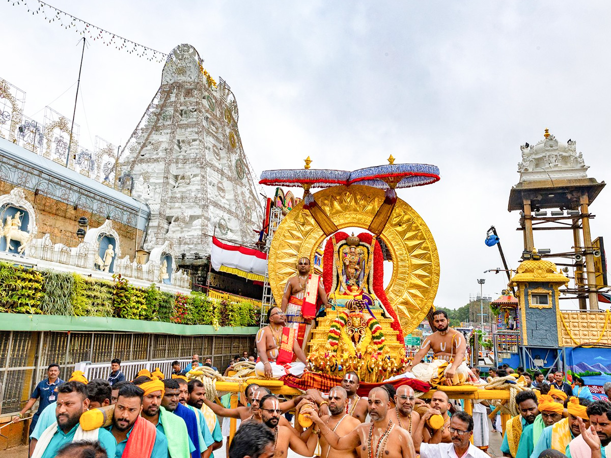 Tirumala Srivari Surya Prabha Vahana Seva Highlights5