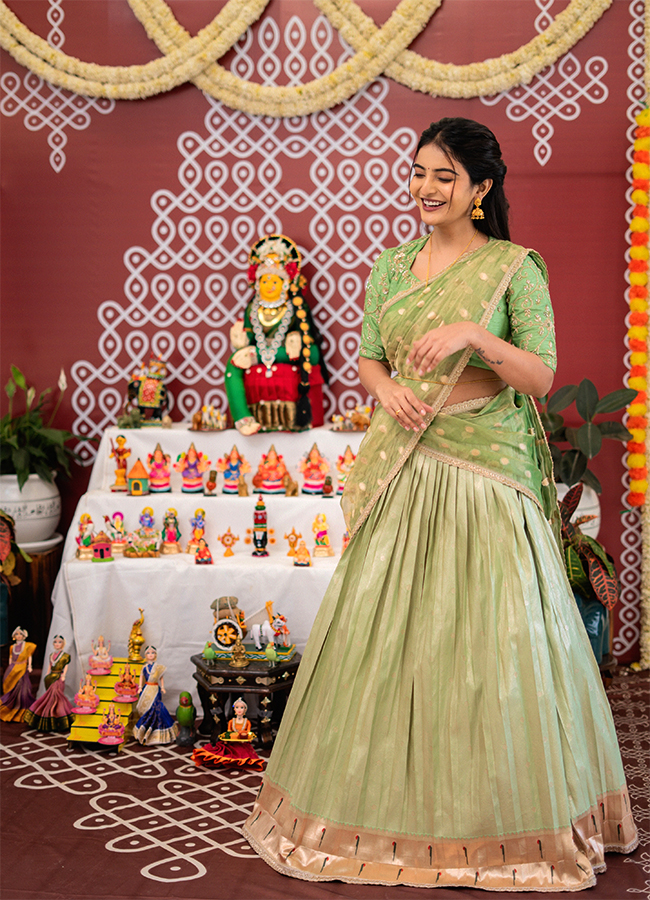 Actress Ananya Nagalla Bathukamma Celebrations3
