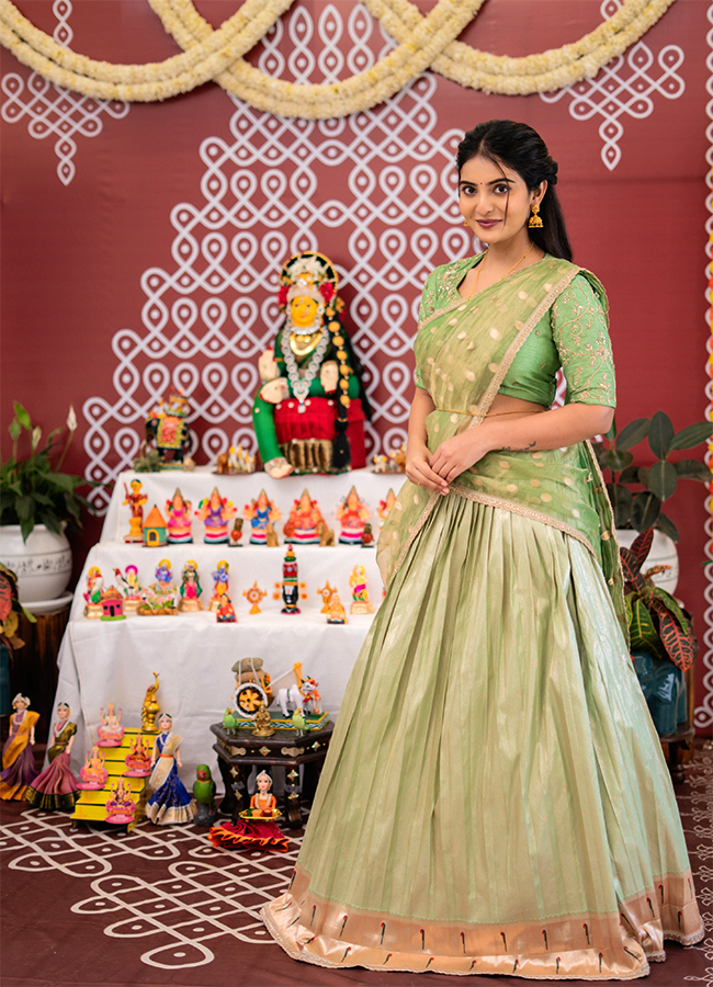 Actress Ananya Nagalla Bathukamma Celebrations4