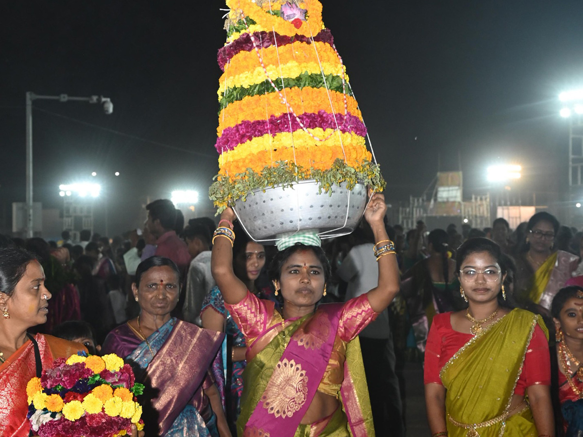 Bathukamma Celebrations in Warangal District16