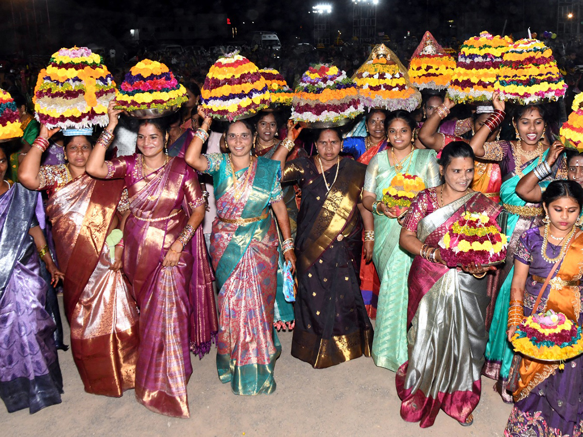Bathukamma Celebrations in Warangal District2
