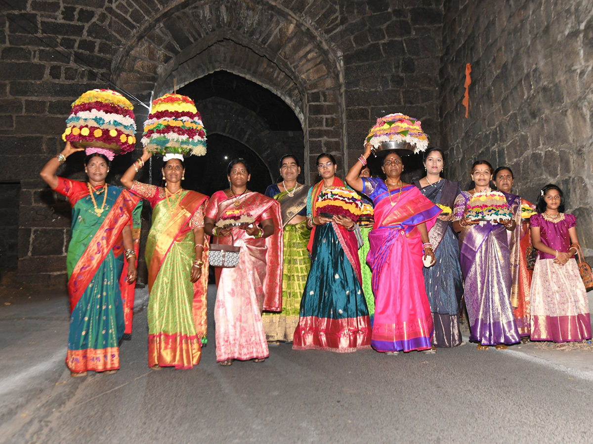 Bathukamma Celebrations in Warangal District34
